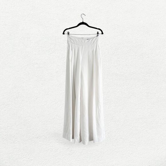 ME+EM Satin Back Crepe Wide-Leg Trouser - Picture 1 of 7